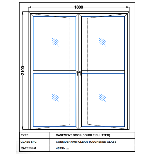 CONSIDER 6MM CLEAR TOUGHENED GLASS