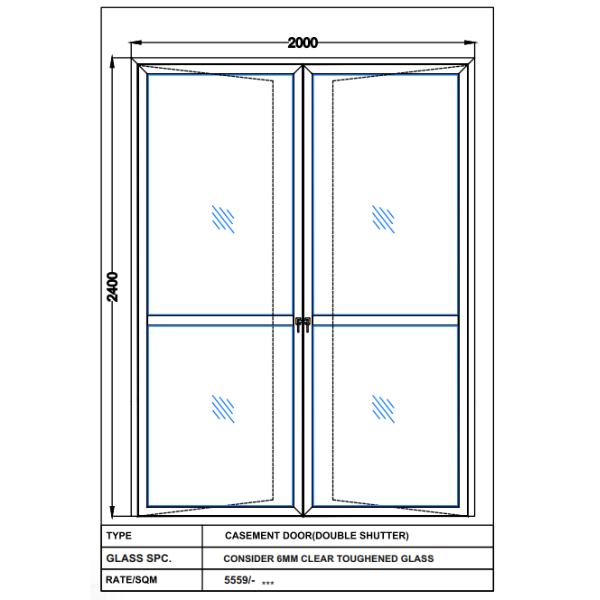 CONSIDER 6MM CLEAR TOUGHENED GLASS