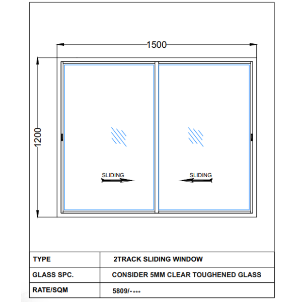 CONSIDER 5MM CLEAR TOUGHENED GLASS