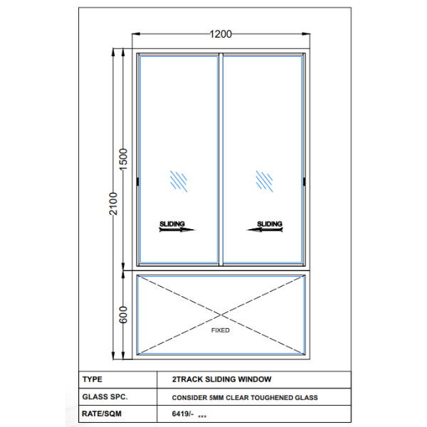 CONSIDER 5MM CLEAR TOUGHENED GLASS