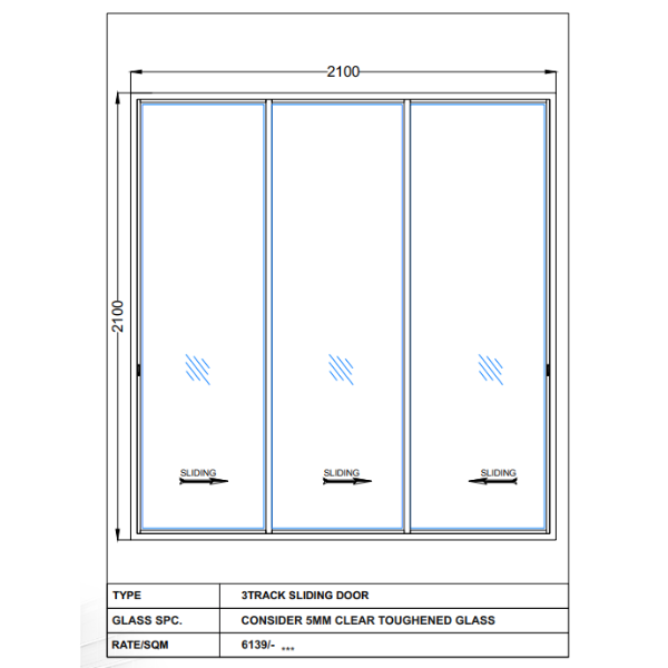 CONSIDER 5MM CLEAR TOUGHENED GLASS